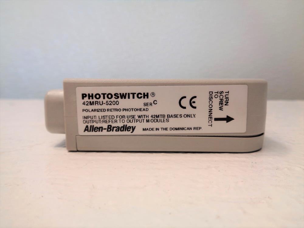 Allen Bradley Photoswitch Polarized Retro Photohead 42MRU-5200